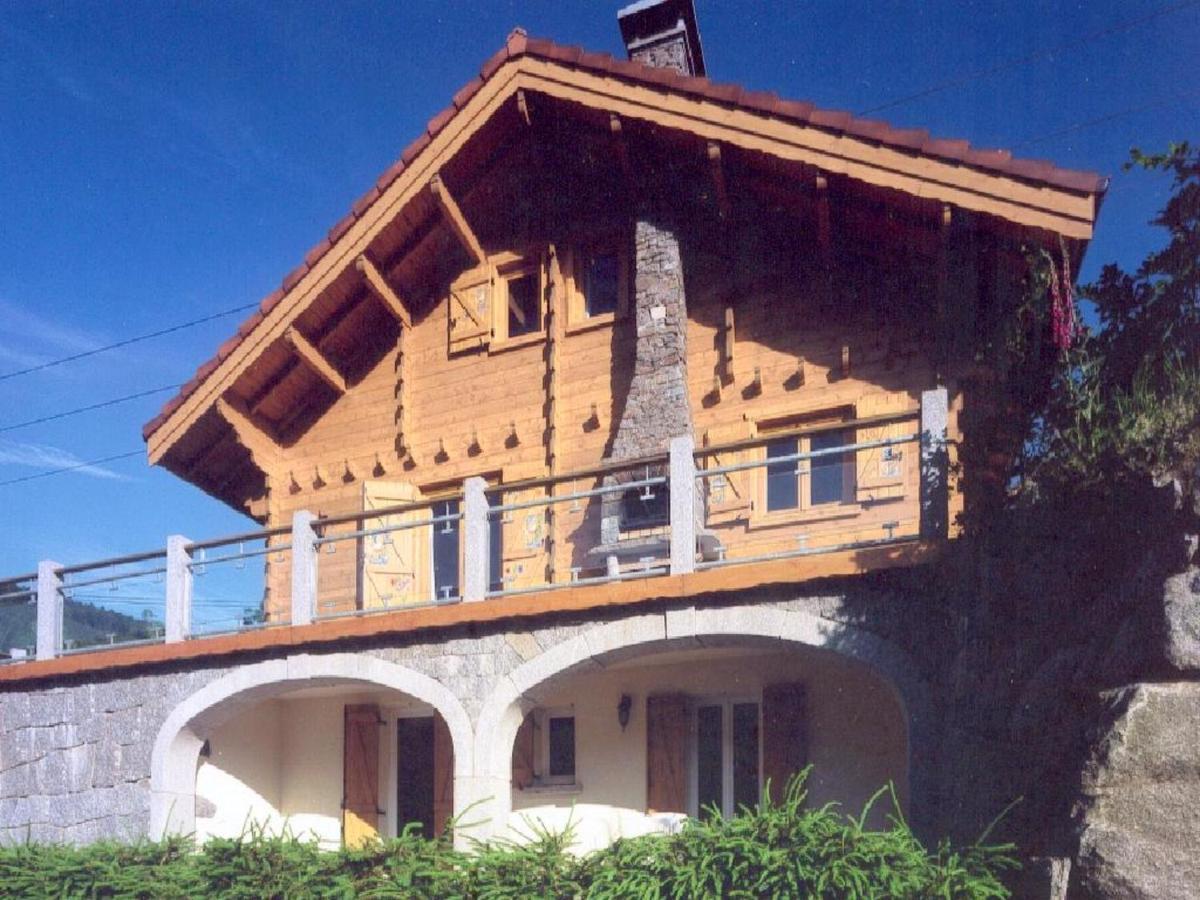 Chalet Charmant A La Bresse Avec Terrasse Et Jardin Cloture Exterior foto